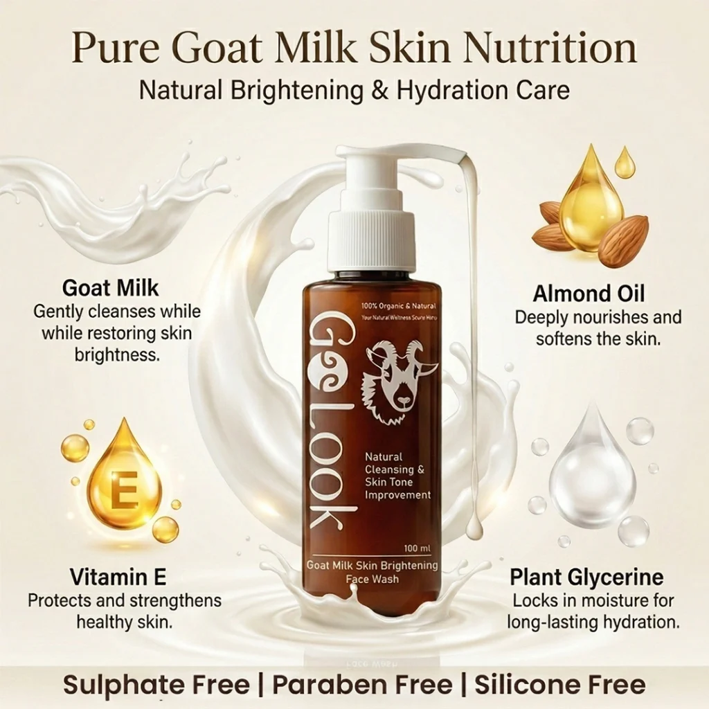 Goat Milk Skin Brightening Face Wash