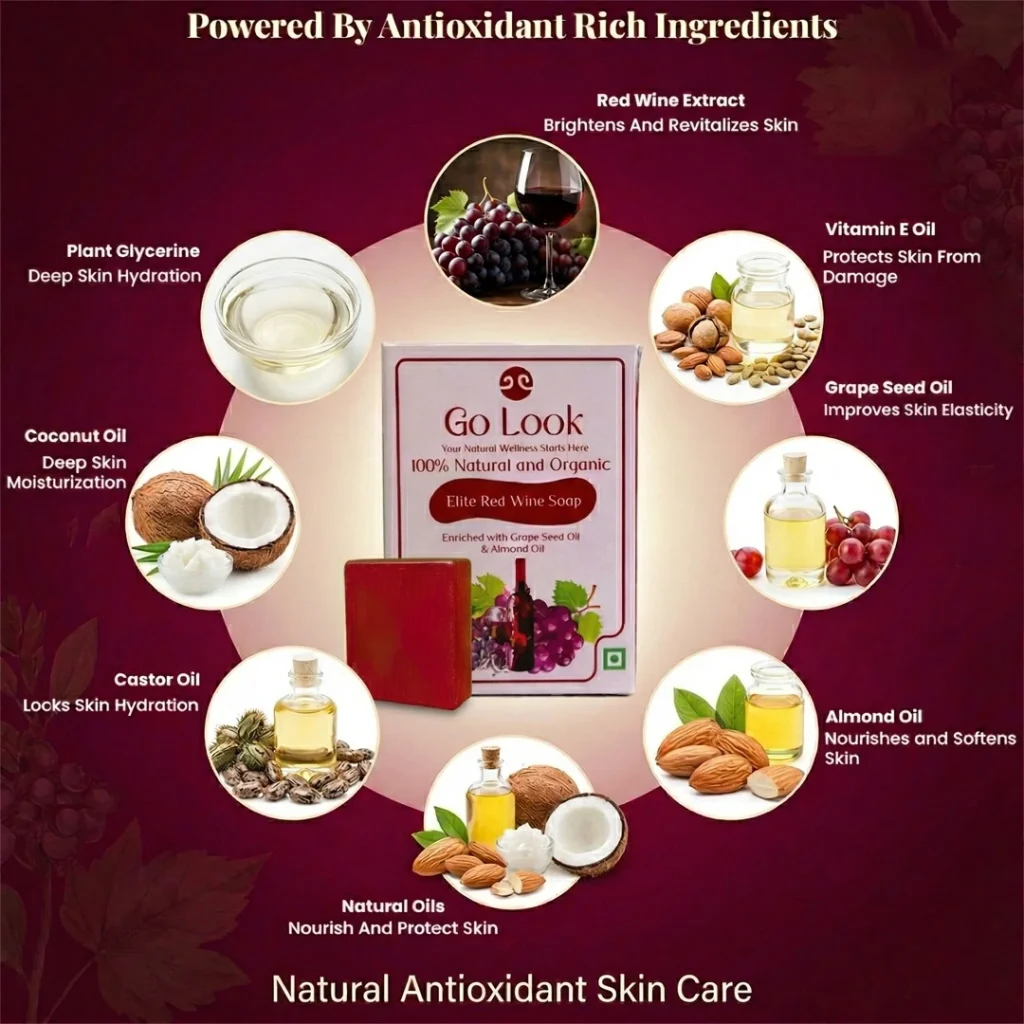 Red Wine Soap Benefits