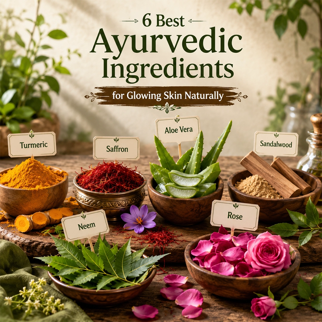 Ayurvedic Ingredients for Glowing Skin