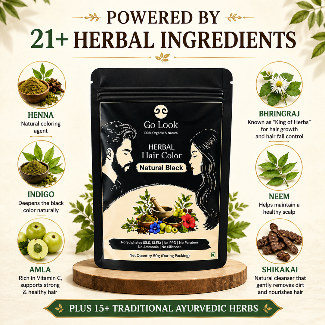 chemical-free hair dye