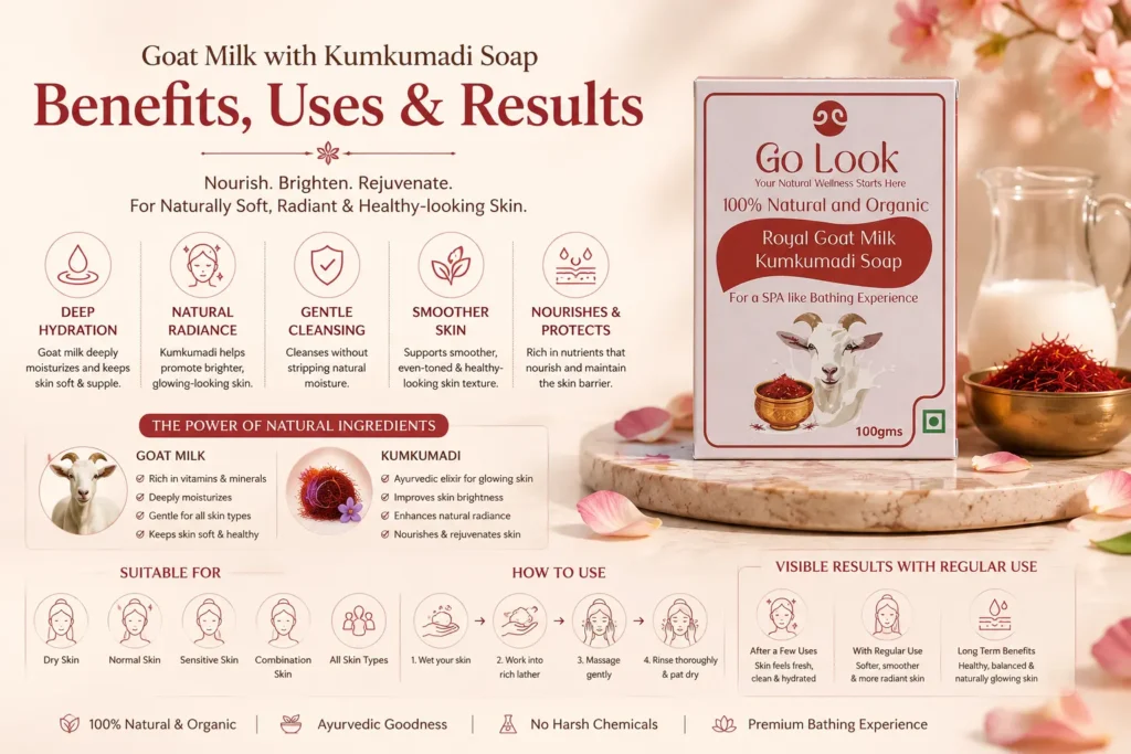Goat Milk with Kumkumadi Soap